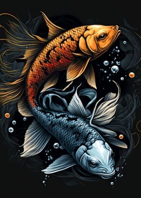 Koi fish japanese