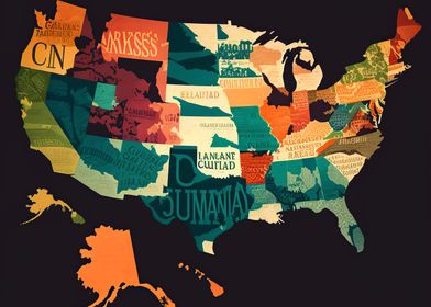 Map United States