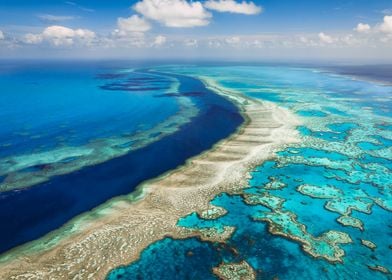 'Barrier Reef Australia' Poster by Matteo Colombo | Displate