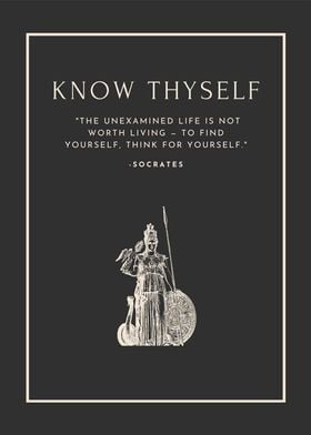 Socrates Know Thyself