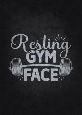 Resting Gym Face