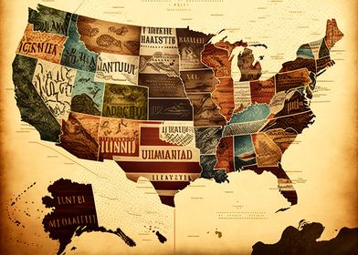 Map United States