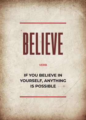 believe