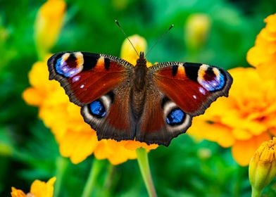 Peacock Butterfly