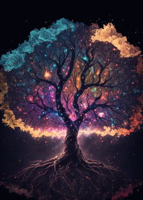 colorful tree 