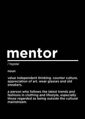 mentor definition funny 