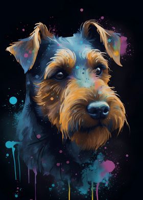 Welsh Terrier Dog Legend