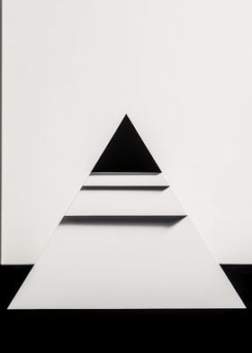 Black and White pyramid 