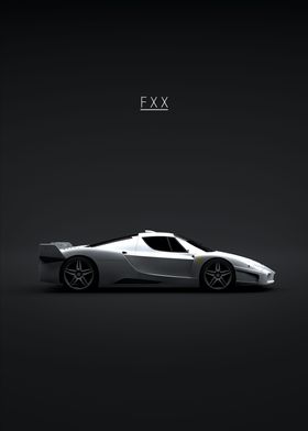 2005 Ferrari FXX White