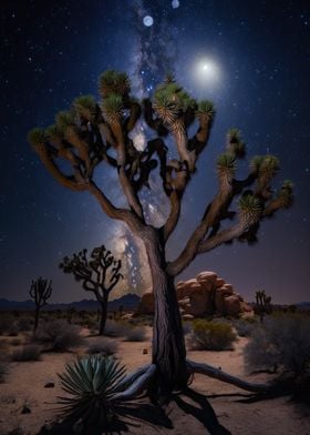 Joshua Tree Starry Night