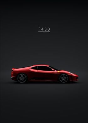 2004 Ferrari F430 Red