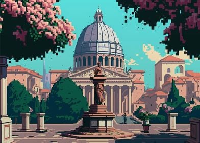 Rome Pixel art