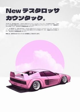 F40 Countach Testarossa