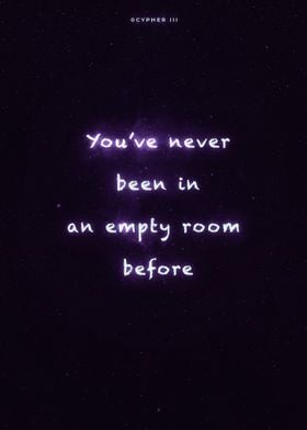 Empty rooms