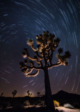 Joshua Tree Starry Night