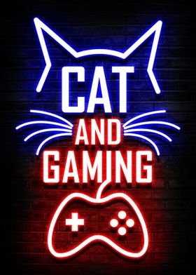 Cat and Gaming