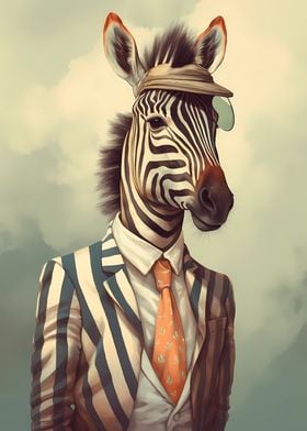 Zebra Imaginary world