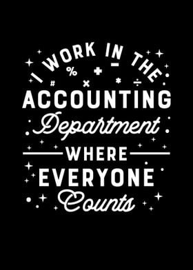 I Work In The Accounting