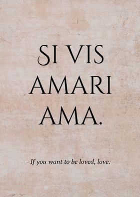 Latin Quote Love