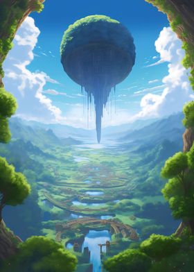 Fantasy landscape