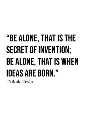 Nikola Tesla Quote 