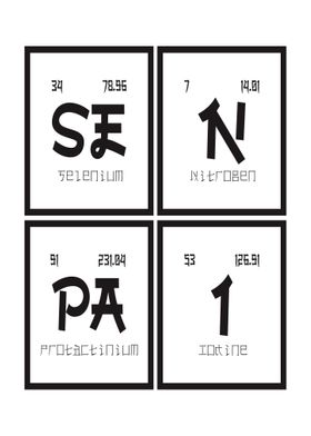 Senpai Table of Elements