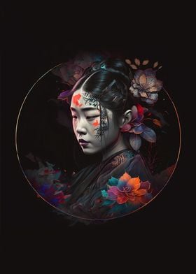 Geisha mandala