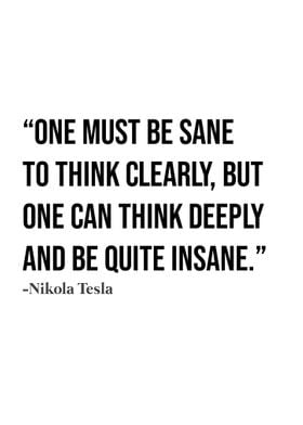 Nikola Tesla Quote 