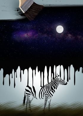 Dripping Zebra