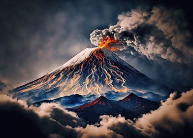 Volcano Landscape