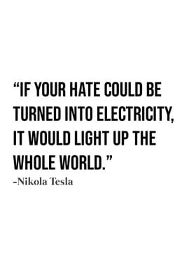 Nikola Tesla Quote 