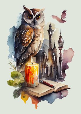 Magic Owl for Booklovers