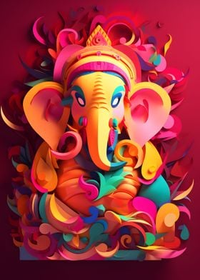 Ganesha god of art