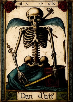 The death tarot card