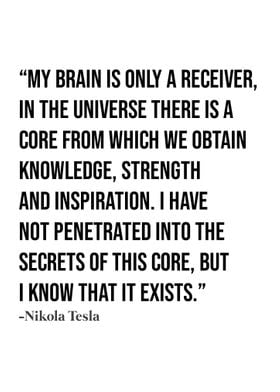 Nikola Tesla Quote 