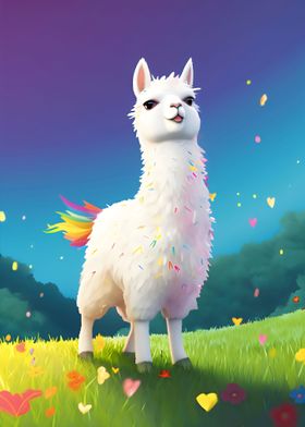 Rainbow Lama