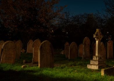 Graveyard night