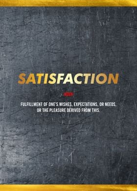 satisfaction