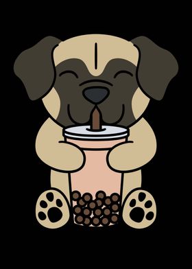 Bullmastiff Bubble Tea 