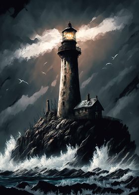 Coastal lighthouse