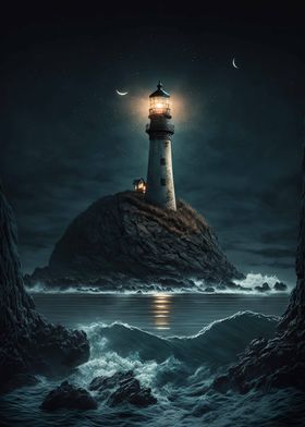 Coastal lighthouse