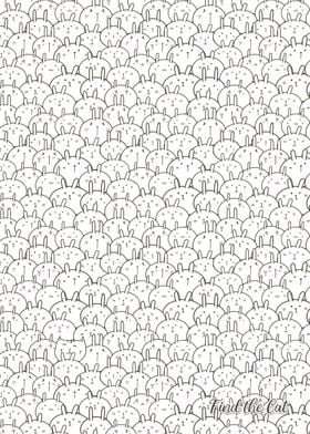 Find the Cat in Rabbits