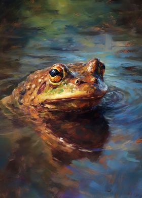 Impressionist Frog