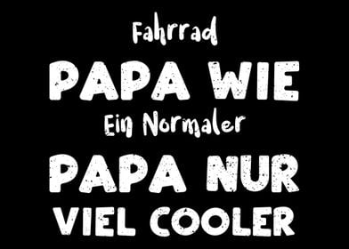 Fahrrad Papa Wie Ein Norma