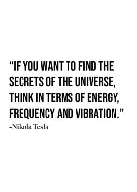 Nikola Tesla Quote 