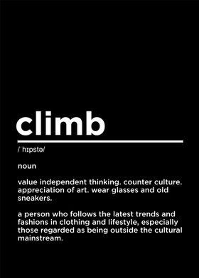 climb  definition