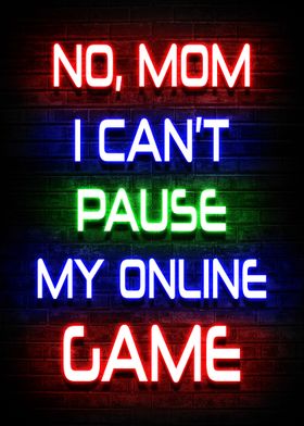 DON'T MAKE ME PAUSE MY GAME, I AM A CRAZY GAMER, MATTE COVER 6X9 NOTEBOOK