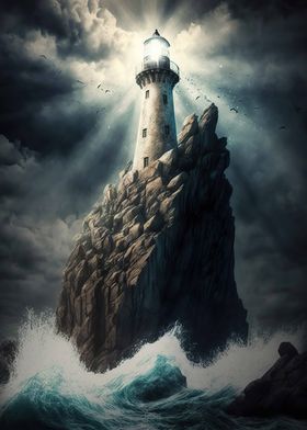 Coastal lighthouse