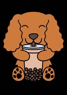 Cocker Spaniel Bubble Tea 