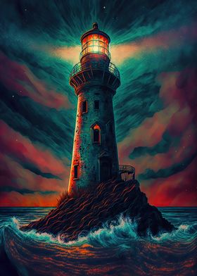 Coastal lighthouse